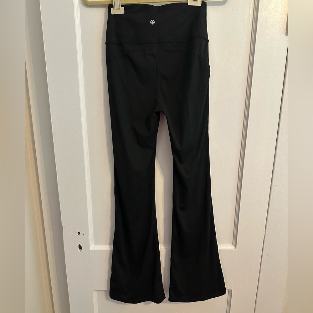 Lululemon Black Flare Leggings